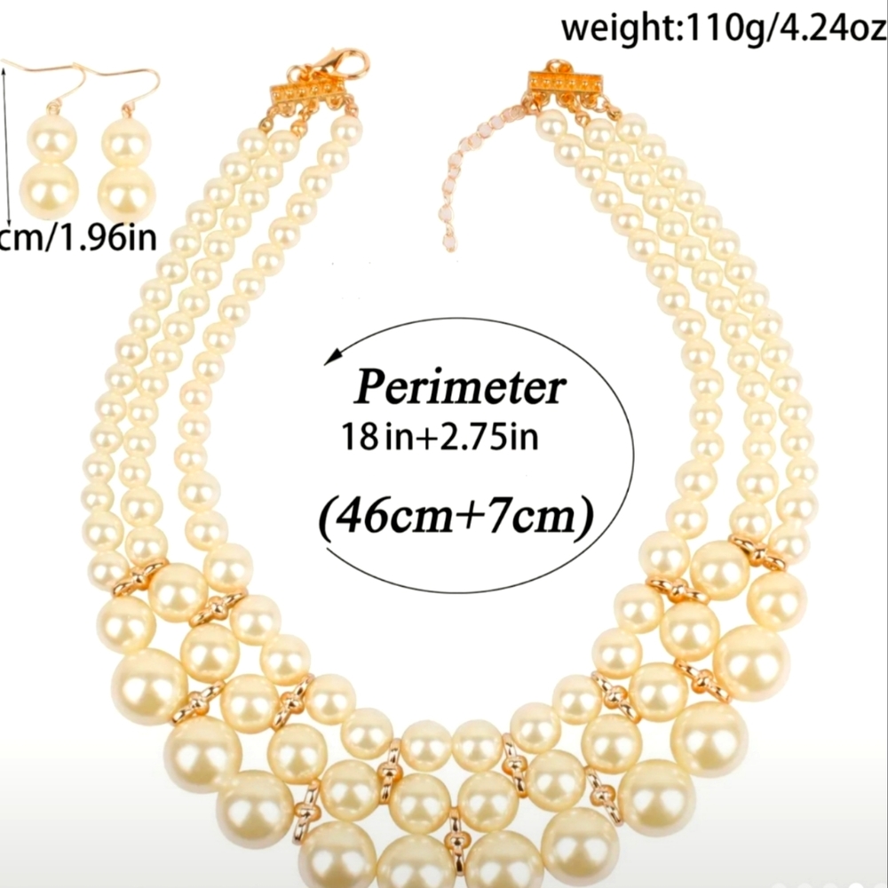 Women's jewelry necklace set - Picture 5 of 5